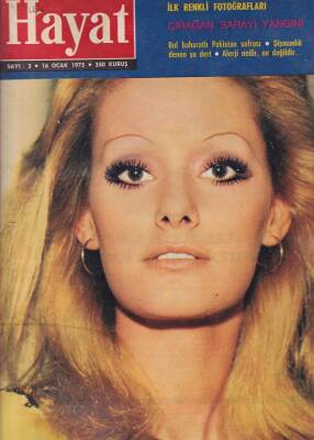 Hayat Dergisi Sayı3 16 Ocak 1975 Kapak Nur Erbay,Senatör Robert Kennedynin Katili Kim,Ecevitin Keban Ziyareti,Greta Garbo NDR54378 - 1