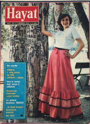 Hayat Dergisi Sayı32 5 Ağustos 1976 Kıbrısta Barışın İkinci Yılı,Ecevite Suikast,İngilteredeki Efsanevi Canavar,Hollywoodun Ünlüleri NDR1212 - 1