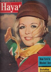 HAYAT DERGİSİ Sayı51 14 Aralık 1972 Firavunun Aşk Mektupları, Bulutlar Arasındaki Türk Kızları NDR54365 - Gökçekoleksiyon