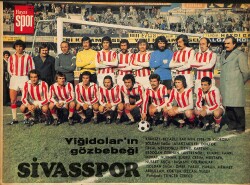 Hayat Dergisi Sivasspor Oyuncu Kadrosu Poster KRT21161 - Gökçekoleksiyon