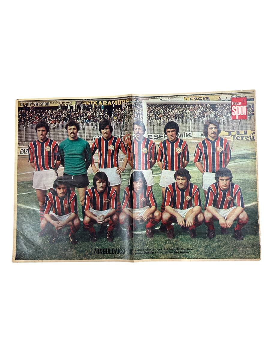 Hayat Dergisi Zonguldakspor Oyuncu Kadrosu Poster KRT23275 - 1