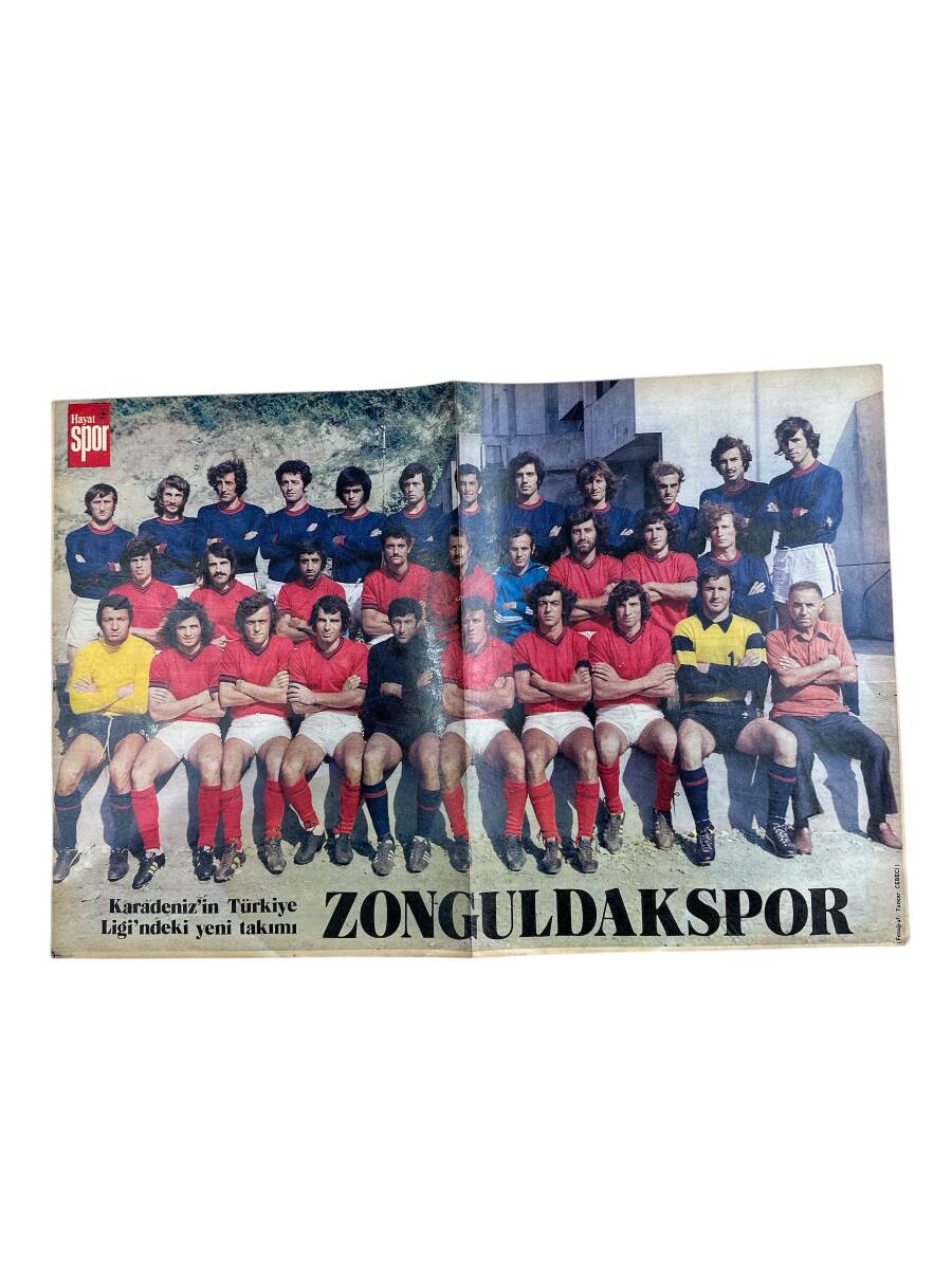 Hayat Dergisi Zonguldakspor Oyuncu Kadrosu Poster KRT23286 - 1