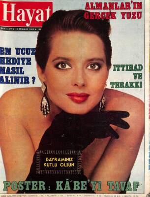 HAYAT Haftalık Mecmua 18 Temmuz 1983 Sayı29 - Prenses Caroline, Bağımsız Kıbrıs Türk Devleti, Danton Filmi NDR85439 - 1