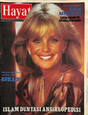 HAYAT Haftalık Mecmua 21 Ocak 1985 - Rajiv Gandi, Kop Dağı, Linda Evans NDR85443 - 1