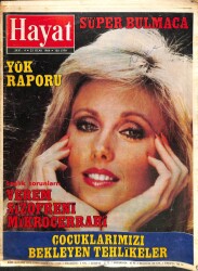 HAYAT HAFTALIK MECMUA 23 OCAK 1984 - SAYI 4 - YOK RAPORU - SAĞLIK SORUNLARI VEREM - ŞİZOFRENİ - MİKROCERRAHİ - YAŞAYAN ÜNLÜLER LECH WALESA NDR74362 - Gökçekoleksiyon