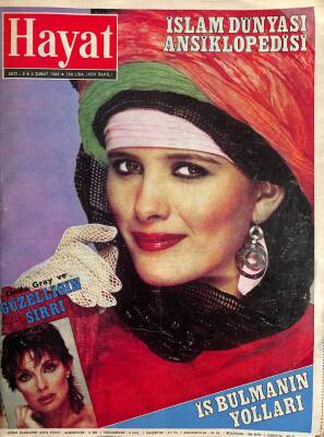 HAYAT Haftalık Mecmua 4 Şubat 1985 - Leslie Ann Dawn, Picasso, Missorili Beyaz Müslüman NDR85448 - 1