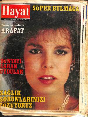 HAYAT HAFTALIK MECMUA 9 OCAK 1984 SAYI 2 - Ağca Ve Hristiyan Propagandası, Üç Büyükler Ve Futbolcularımızın Kültürü NDR74360 - 1