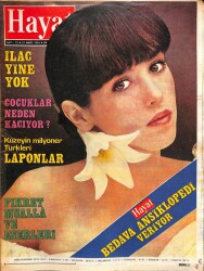 Hayat Haftalık Mecmua Sayı 12 21 Mart 1983 Belgrad Büyükelçimize Saldırı, E.T. Ve Psikologlar, Fatma Girik 2 Milyona Avustralyada, Zeki Müren NDR74322 - Gökçekoleksiyon