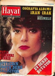 Hayat Haftalık Mecmua Sayı 25 18 Haziran 1984 Gazap Kuşlarının Vahşi Gülü Rachel Ward, Poster Besmele NDR74363 - Gökçekoleksiyon