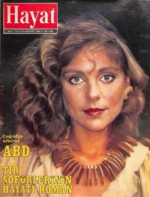HAYAT Haftalık Mecmua Sayı 34 20 Ağustos 1984 Sibel Savacı, Kaya Erdem, Amerikaya Olimpiyatta Ödül Yağmuru NDR74355 - 1