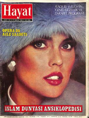 HAYAT Haftalık Mecmua Sayı 51 17 Aralık 1984 - RAQUEL WELCH, Elli Yılda Kadının Yeri NDR85414 - 1
