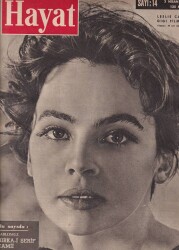 Hayat Haftalık Mecmua Sayı14 3 Nisan 1959 Japon Kadını Da Güzelleşmek İstiyor,Zoraki Film Yıldızı,Arap Aleminin Son Kavgası,Hırka-i Şerif Camii NDR53292 - 2