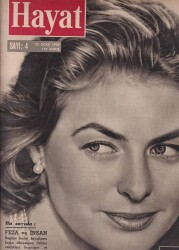 Hayat Haftalık Mecmua Sayı4 23 Ocak 1959 Ingrıd Bergman,Mareşal Montgomery Hakkında Fıkralar NDR53282 - 1