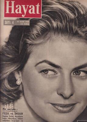 Hayat Haftalık Mecmua Sayı4 23 Ocak 1959 Ingrıd Bergman,Mareşal Montgomery Hakkında Fıkralar NDR53282 - 1