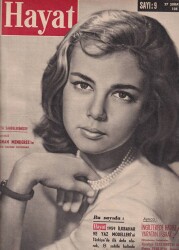 Hayat Haftalık Mecmua Sayı9 27 Şubat 1959 Başvekil Adnan Menderesin Tablo Halinde Fotoğrafı,Kraliçe Elizabeth İle Prens Phılıpin Hususi Hayatları NDR53287 - 2