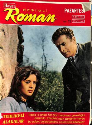 Hayat Resimli Roman Sayı 11 5 Şubat 1968 - Leila Cooper NDR68146 - 1