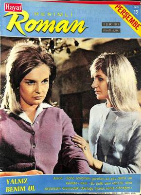 Hayat Resimli Roman Sayı 12 8 Şubat 1968 - NDR68147 - 1