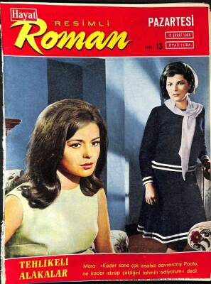 Hayat Resimli Roman Sayı 13 12 Şubat 1968 - NDR68148 - 1
