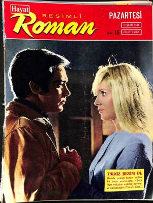 Hayat Resimli Roman Sayı 15 19 Şubat 1968 - NDR68150 - 1