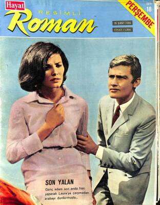 Hayat Resimli Roman Sayı 18 29 Şubat 1968 - NDR68153 - 2