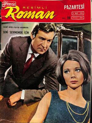 Hayat Resimli Roman Sayı 19 4 Mart 1968 - NDR68154 - 1