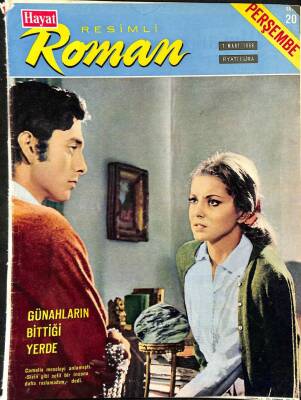 Hayat Resimli Roman Sayı 20 7 Mart 1968 - NDR68155 - 2