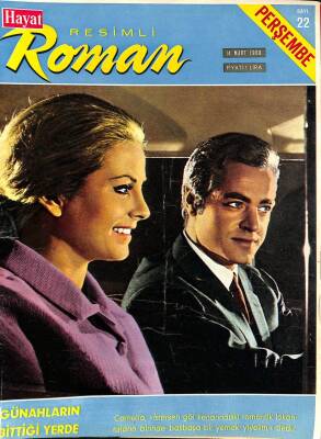 Hayat Resimli Roman Sayı 22 14 Mart 1968 - NDR68157 - 1