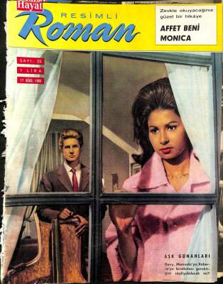 Hayat Resimli Roman Sayı 25 17 Ağustos 1965 NDR68164 - 1