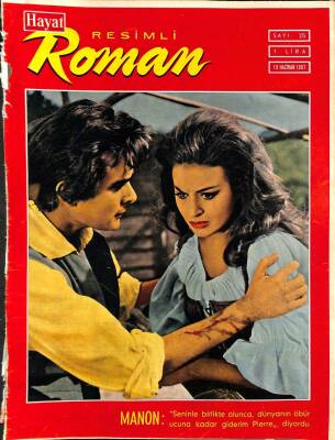 Hayat Resimli Roman Sayı 25 19 Haziran 1967 NDR68223 - 2
