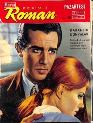 Hayat Resimli Roman Sayı 25 25 Mart 1968 - NDR68160 - 2