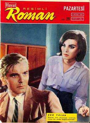 Hayat Resimli Roman Sayı 29 8 Nisan 1968 NDR68184 - 1