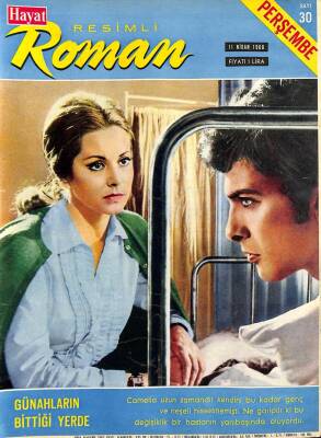 Hayat Resimli Roman Sayı 30 11 Nisan 1968 NDR68185 - 2