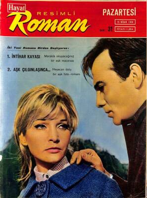 Hayat Resimli Roman Sayı 31 15 Nisan 1968 NDR68186 - 2