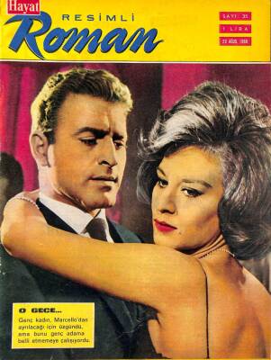 Hayat Resimli Roman Sayı 35 29 Ağustos 1966 NDR68243 - 2