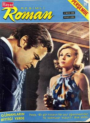 Hayat Resimli Roman Sayı 36 2 Mayıs 1968 NDR68191 - 2