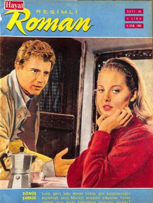 Hayat Resimli Roman Sayı 36 5 Eylül 1966 NDR68244 - 1