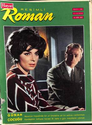 Hayat Resimli Roman Sayı 42 16 Ekim 1967 NDR68101 - 1