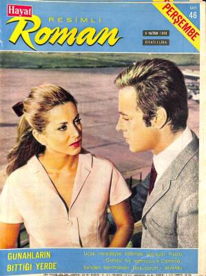 Hayat Resimli Roman Sayı 46 6 Haziran 1968 NDR68201 - 1