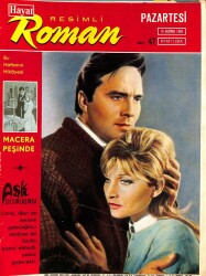 Hayat Resimli Roman Sayı 47 10 Haziran 1968 NDR68202 - 1
