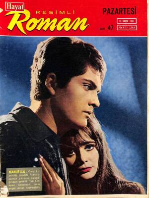 Hayat Resimli Roman Sayı 47 13 Kasım 1967 NDR68106 - 1