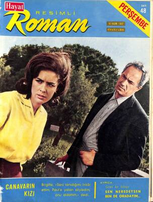 Hayat Resimli Roman Sayı 48 16 Kasım 1967 NDR68107 - 2