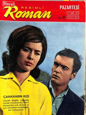 Hayat Resimli Roman Sayı 51 27 Kasım 1967 NDR68110 - 1