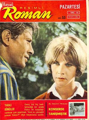 Hayat Resimli Roman Sayı 53 1 Temmuz 1968 NDR68208 - 2
