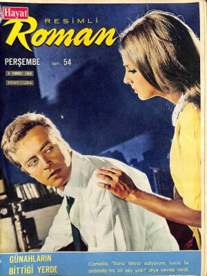 Hayat Resimli Roman Sayı 54 4 Temmuz 1968 NDR68209 - 2