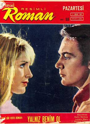 Hayat Resimli Roman Sayı 55 11 Aralık 1967 NDR68114 - 1