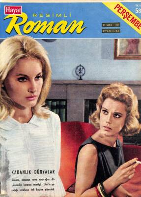 Hayat Resimli Roman Sayı 58 21 Aralık 1967 NDR68117 - 2
