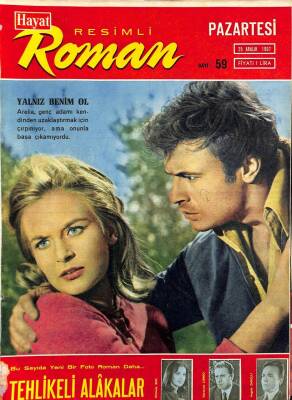 Hayat Resimli Roman Sayı 59 25 Aralık 1967 NDR68118 - 2