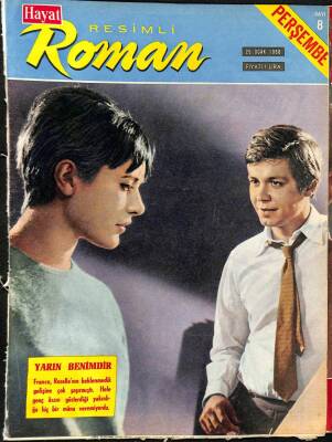 Hayat Resimli Roman Sayı 8 25 Ocak 1968 - Claudia Cardinale NDR68143 - 1