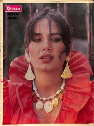 Hayat Resimli Roman Sayı8 19 Ağustos 1981 Poster Sezen Aksu,Orhan Gencebay Sezonu Kapadı, İzzet Altınmeşe NDR21627 - 3