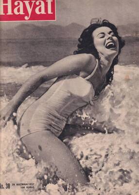 Hayat Sayı38 28 Haziran 1957 - Maliye Vekili Hasan Polatkanın Hemşiresi Evlendi, Coney Island NDR53278 - 1